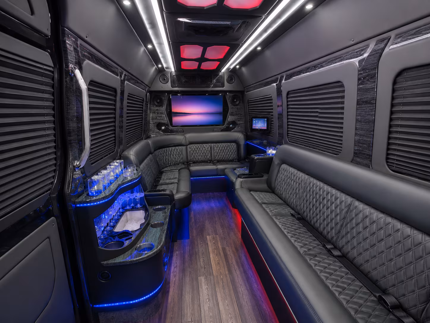 rialto concert transportation onboard seating