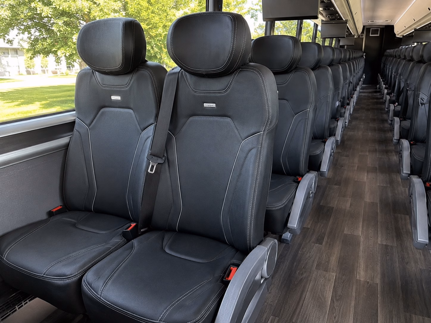 why groups from rialto choose a charter bus over rideshares for airport runs